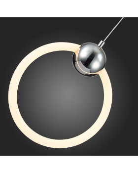 SL1578.103.01 Подвес ST-Luce Хром/Белый,Хром LED 1*15W 3000K GIERA-foto9