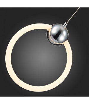 SL1578.103.01 Подвес ST-Luce Хром/Белый,Хром LED 1*15W 3000K GIERA-foto9