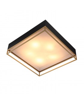 SL1127.422.05 Светильник потолочный ST-Luce Черный, Матовое золото/Белый E27 5*40W CHODO-foto11