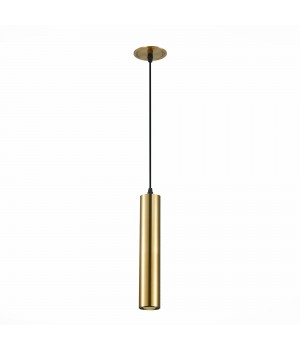 ST151.308.01 Встраиваемый подвес Золотистый GU10 1*50W IP20 D54xH290 220V Без ламп ST151-foto3