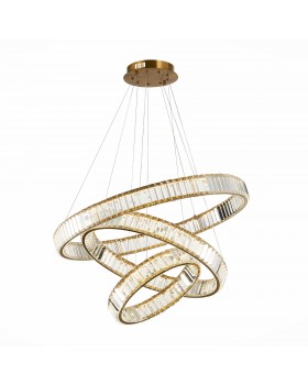 SL1622.303.03 Люстра подвесная ST-Luce Латунь/Прозрачный LED 1*122W 4000K TIVOLI-foto11