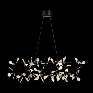 SL379.403.81 Люстра подвесная ST-Luce Черный/Белый LED 81*0,5W 3500K RAFINA-foto11