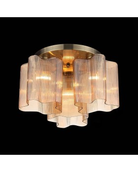 SL117.302.03 Люстра потолочная ST-Luce Бронзовый/Янтарный E27 3*60W ONDE-foto9