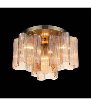 SL117.302.03 Люстра потолочная ST-Luce Бронзовый/Янтарный E27 3*60W ONDE-foto9