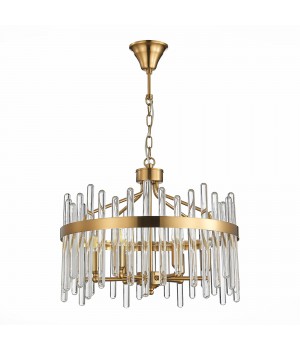 SL1167.303.06 Светильник подвесной ST-Luce Латунь/Латунь, Прозрачный E14 6*40W TELLURIO-foto2