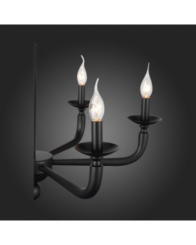 SL1114.403.06 Люстра подвесная ST-Luce Черный E14 6*40W FORTEZA-foto12