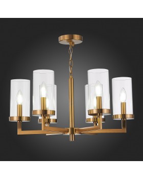 SL1171.303.06 Люстра подвесная ST-Luce Латунь/Прозрачный E14 6*40W MASINE-foto5