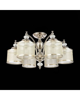 SL1750.102.06 Люстра потолочная ST-Luce Никель/Золотистый E14 6*40W CORESIA-foto5