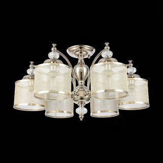 SL1750.102.06 Люстра потолочная ST-Luce Никель/Золотистый E14 6*40W CORESIA-foto5