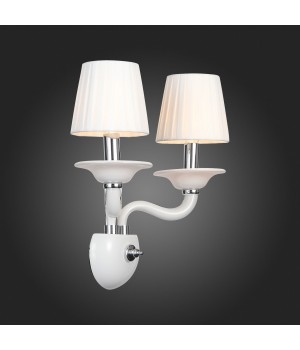 SL1112.501.02 Бра ST-Luce Хром, Белый/Белый E14 2*40W SERENATTA-foto15
