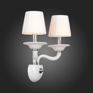 SL1112.501.02 Бра ST-Luce Хром, Белый/Белый E14 2*40W SERENATTA-foto15