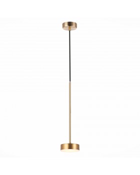 SL6000.303.01 Светильник подвесной ST-Luce Латунь/Латунь LED 1*7W 3000K PANCES