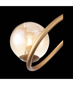 SL1502.203.08 Светильник подвесной ST-Luce Золотистый/Янтарный G9 8*5W LEGATEZZA-foto10