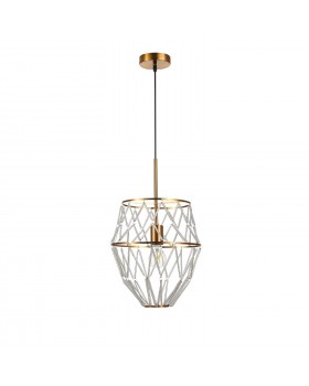 SL1016.213.01 Светильник подвесной ST-Luce Золотистый/Золотистый, Прозрачный E27 1*60W NARRIO-foto2