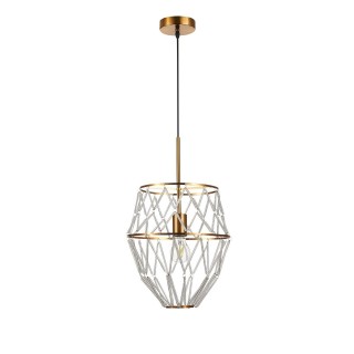 SL1016.213.01 Светильник подвесной ST-Luce Золотистый/Золотистый, Прозрачный E27 1*60W NARRIO-foto2