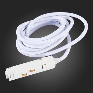 ST006.519.00 Ввод питания для магнитного шинопровода  ST-Luce Белый ST006-foto3