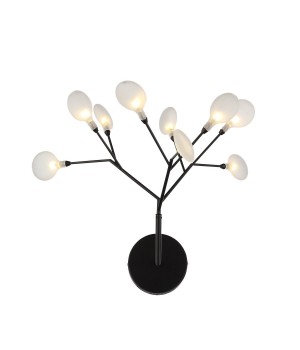 SL411.421.09 Бра ST-Luce Черный/Белый G4 9*1,5W RICCARDO-foto3