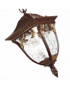 SL083.703.01 Светильник уличный подвесной ST-Luce Кофейный/Кофейный, Прозрачный E27 1*60W CHIANI-foto3
