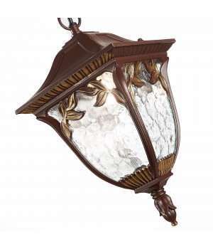 SL083.703.01 Светильник уличный подвесной ST-Luce Кофейный/Кофейный, Прозрачный E27 1*60W CHIANI-foto3