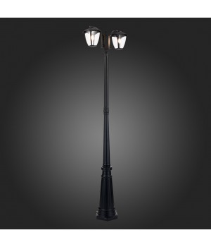 SL081.405.02 Светильник уличный наземный ST-Luce Черный/Черный, Прозрачный E27 2*40W SIVINO-foto6