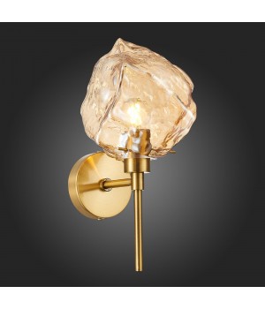 SL1175.301.01 Бра ST-Luce латунь/янтарный E14 1*40W Portici-foto5