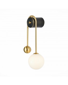SL1202.201.01 Светильник настенный ST-Luce Золотистый/Золотистый, Белый E27 1*40W ADIGE
