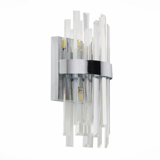 SL1160.101.04 Светильник настенный ST-Luce Хром/Хром, Прозрачный G9 4*5W BAFO-foto2