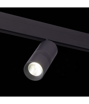 ST365.436.18 Магнитный трековый светильник Черный LED 1*18W 3000K 1 530Lm Ra>80 36° IP20 L-xW60xH148 48V LEMMI-foto4