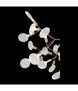 SL379.203.30 Люстра подвесная ST-Luce Медный/Белый LED 30*0,5W 3500K RAFINA-foto6