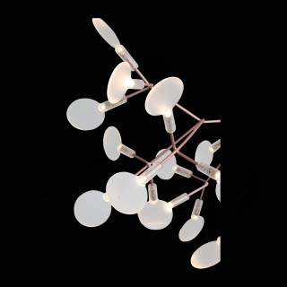 SL379.203.30 Люстра подвесная ST-Luce Медный/Белый LED 30*0,5W 3500K RAFINA-foto6