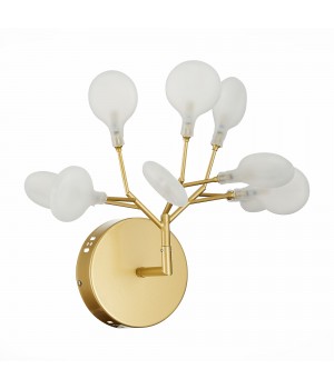 SL411.221.09 Бра ST-Luce Золотистый/Белый G4 9*1,5W RICCARDO-foto2