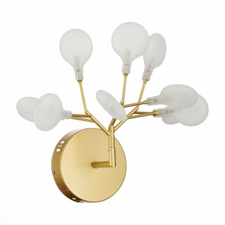 SL411.221.09 Бра ST-Luce Золотистый/Белый G4 9*1,5W RICCARDO-foto2