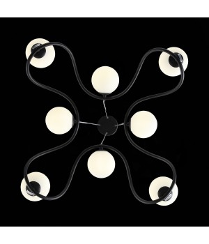 SL1502.403.08 Светильник подвесной ST-Luce Черный/Белый G9 8*5W LEGATEZZA-foto8