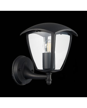 SL081.401.01 Светильник уличный настенный ST-Luce Черный/Черный, Прозрачный E27 1*40W SIVINO-foto5