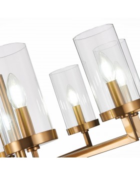 SL1171.303.08 Люстра подвесная ST-Luce Латунь/Прозрачный E14 8*40W MASINE-foto11