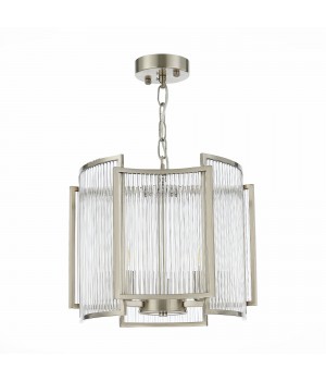 SL1234.103.03 Люстра подвесная ST-Luce Никель/Прозрачный, Никель E14 3*60W Cosenza-foto2