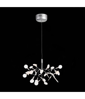 SL379.103.30 Люстра подвесная ST-Luce Серебристый/Белый LED 30*0,5W 3500K RAFINA-foto9