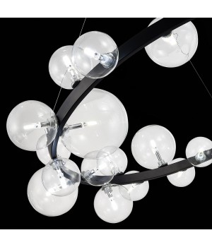 SL1165.403.24 Светильник подвесной ST-Luce Черный/Прозрачный G4 24*5W NECTON-foto6