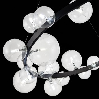 SL1165.403.24 Светильник подвесной ST-Luce Черный/Прозрачный G4 24*5W NECTON-foto6