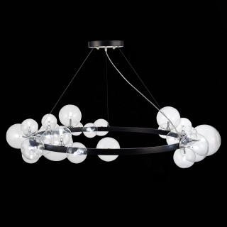 SL1165.403.24 Светильник подвесной ST-Luce Черный/Прозрачный G4 24*5W NECTON-foto7