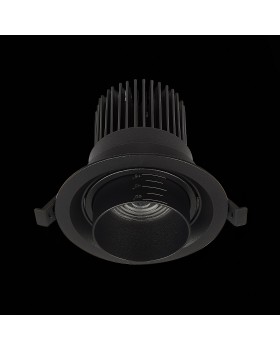 ST701.438.12 Св-к встр. Zoom Черный LED 1*12W 3000K 960Lm Ra90 15°-60° IP20 D115xH95 170-240V ST701-foto6