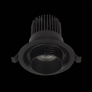 ST701.438.12 Св-к встр. Zoom Черный LED 1*12W 3000K 960Lm Ra90 15°-60° IP20 D115xH95 170-240V ST701-foto6