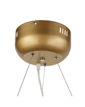 SL411.233.45 Люстра подвесная ST-Luce Золотистый/Прозрачный G4 45*1,5W RICCARDO-foto12