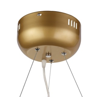 SL411.233.45 Люстра подвесная ST-Luce Золотистый/Прозрачный G4 45*1,5W RICCARDO-foto12