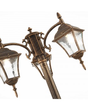 SL082.205.03 Светильник уличный наземный ST-Luce Бронза/Бронза, Прозрачный E27 3*60W DOMENICO-foto11