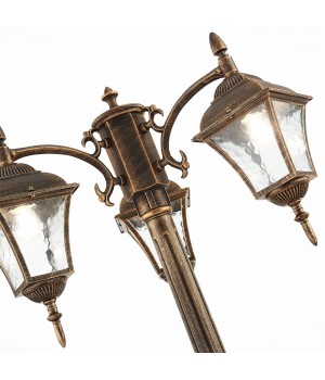 SL082.205.03 Светильник уличный наземный ST-Luce Бронза/Бронза, Прозрачный E27 3*60W DOMENICO-foto11