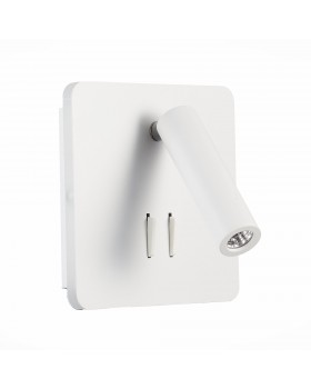 SL1586.531.01 Светильник настенный Белый LED 1*9W 3000K Lm Ra>80 IP20 L-xW140xH140 170-240V BONDI-foto4