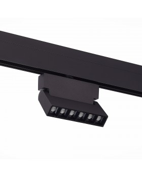 ST362.446.06 Магнитный трековый светильник Черный LED 1*6W 4000K 532Lm Ra>80 36° IP20 L120xW22xH134 48V ANDRE-foto2