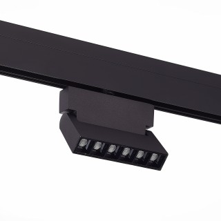 ST362.446.06 Магнитный трековый светильник Черный LED 1*6W 4000K 532Lm Ra>80 36° IP20 L120xW22xH134 48V ANDRE-foto2