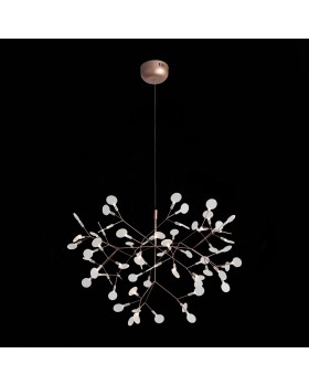 SL379.203.63 Люстра подвесная ST-Luce Медный/Белый LED 63*0,5W 3500K RAFINA-foto4